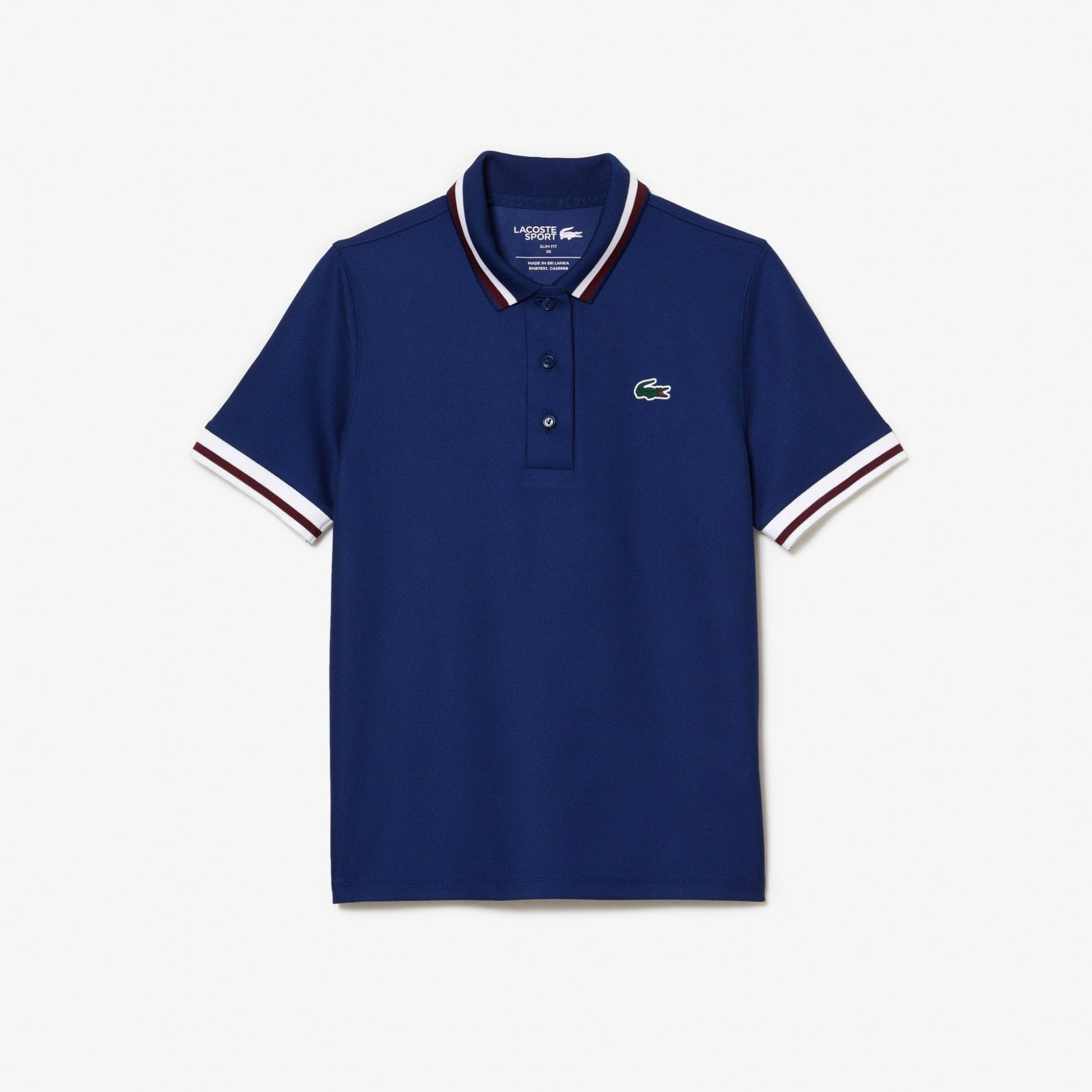 Lacoste_Polo Heritage Lacoste Sport - Azul marinho