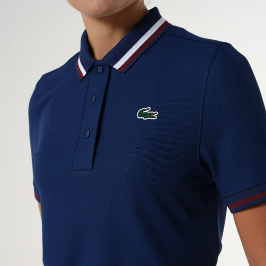 Lacoste_Polo Heritage Lacoste Sport - Azul marinho