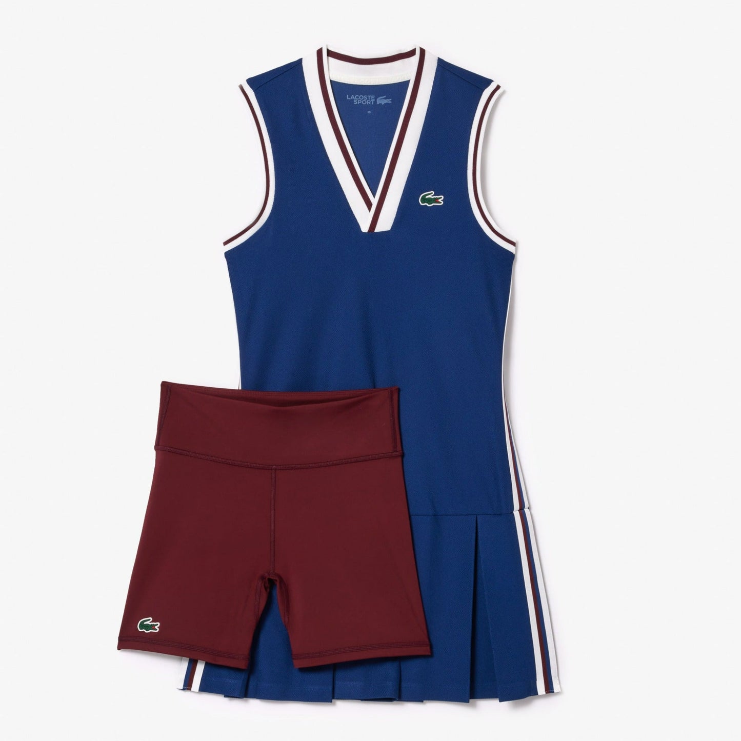 Lacoste_Vestido Heritage Lacoste Sport - Azul marinho