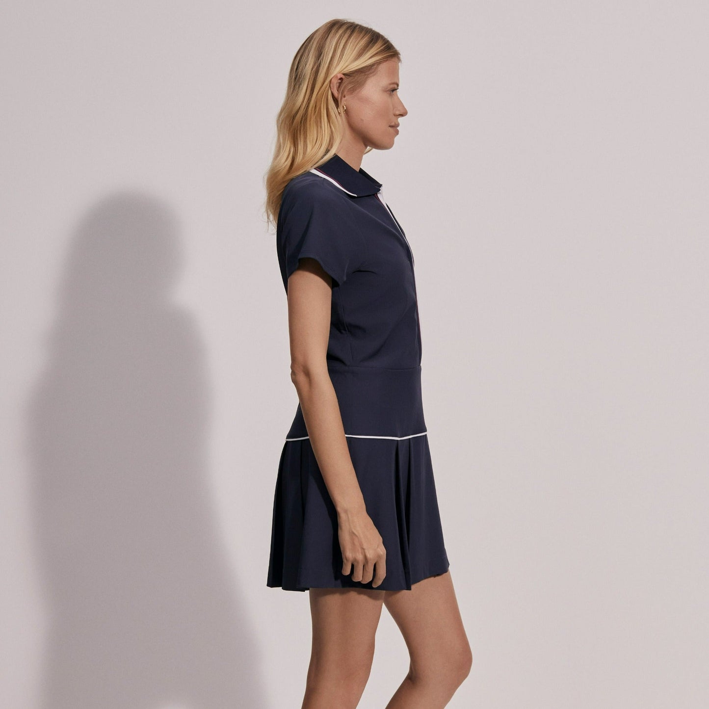 Varley_Darien Court Dress 33" - Blue Nights