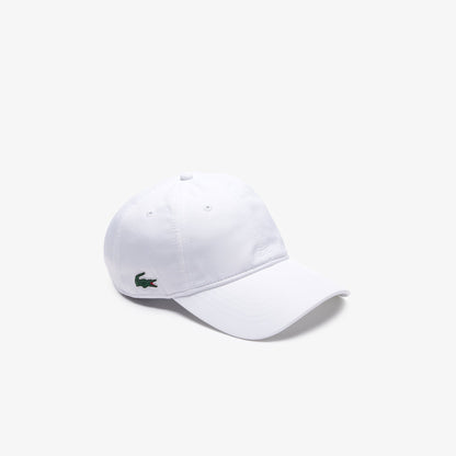Boné Desportivo em Tafetá de Diamante - Branco
