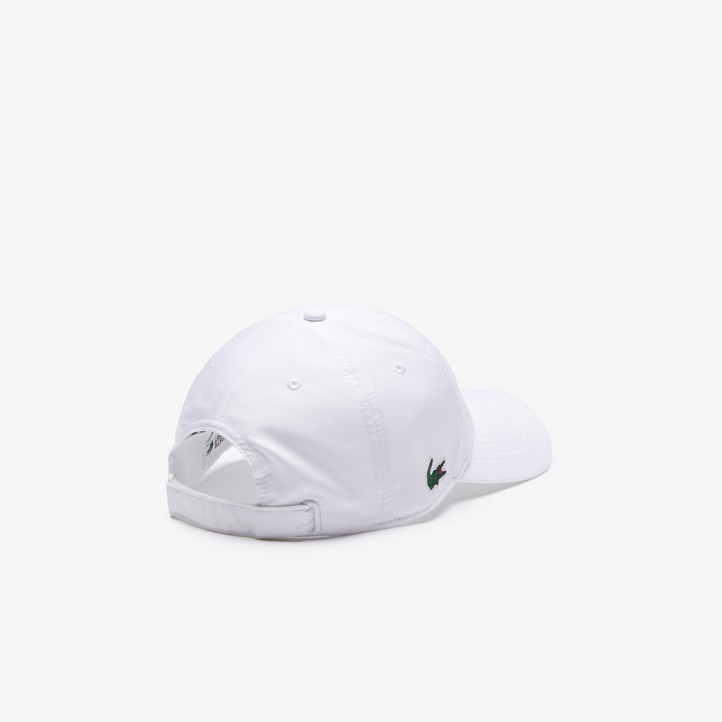 Boné Desportivo em Tafetá de Diamante - Branco