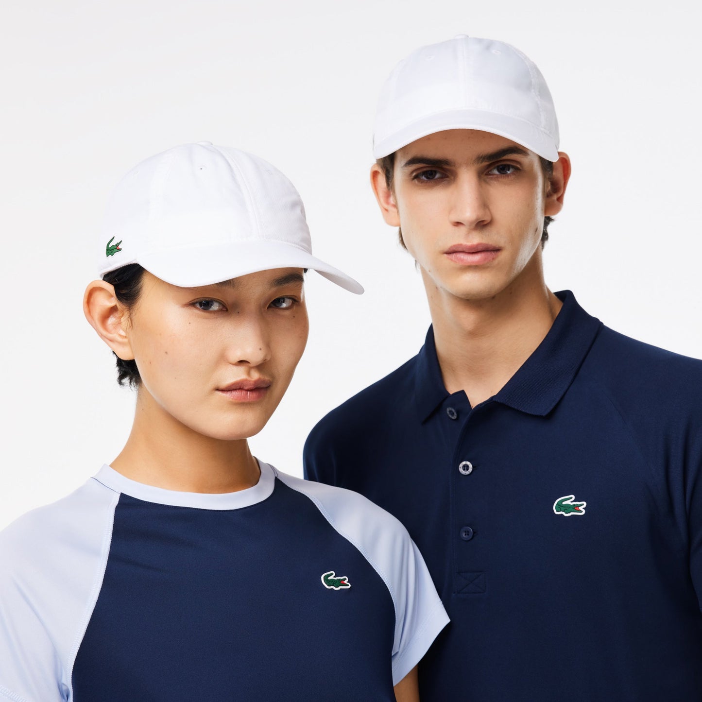 Boné Desportivo em Tafetá de Diamante - Branco