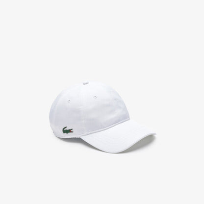 Boné Desportivo em Tafetá de Diamante - Branco