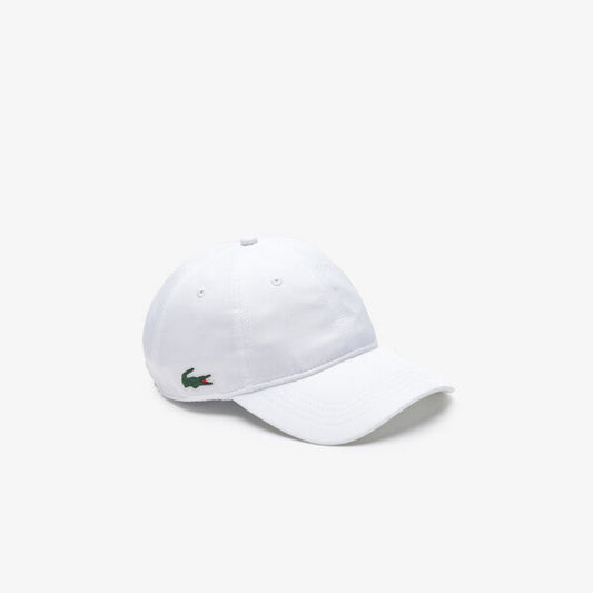 Boné Desportivo em Tafetá de Diamante - Branco