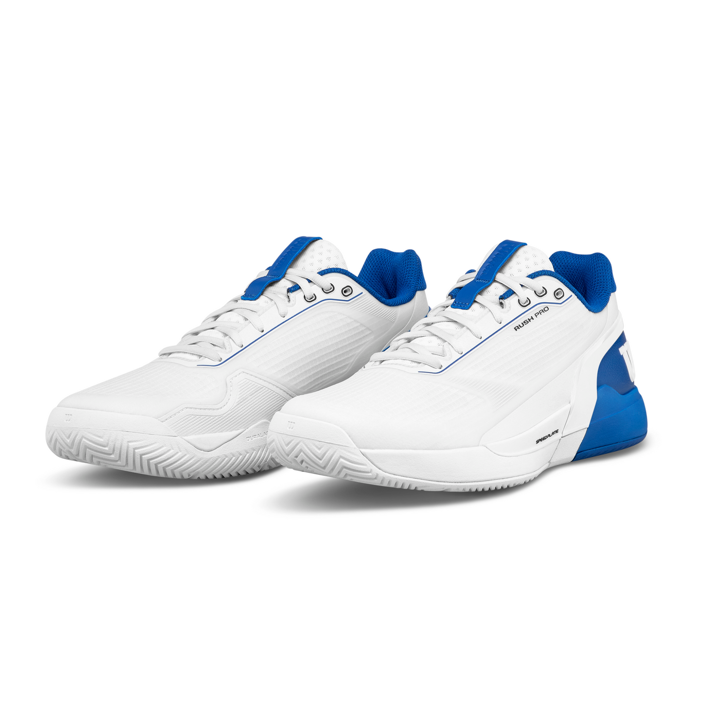 Rush Pro 5 - White/ Deja Vu Blue/ Safety Yellow