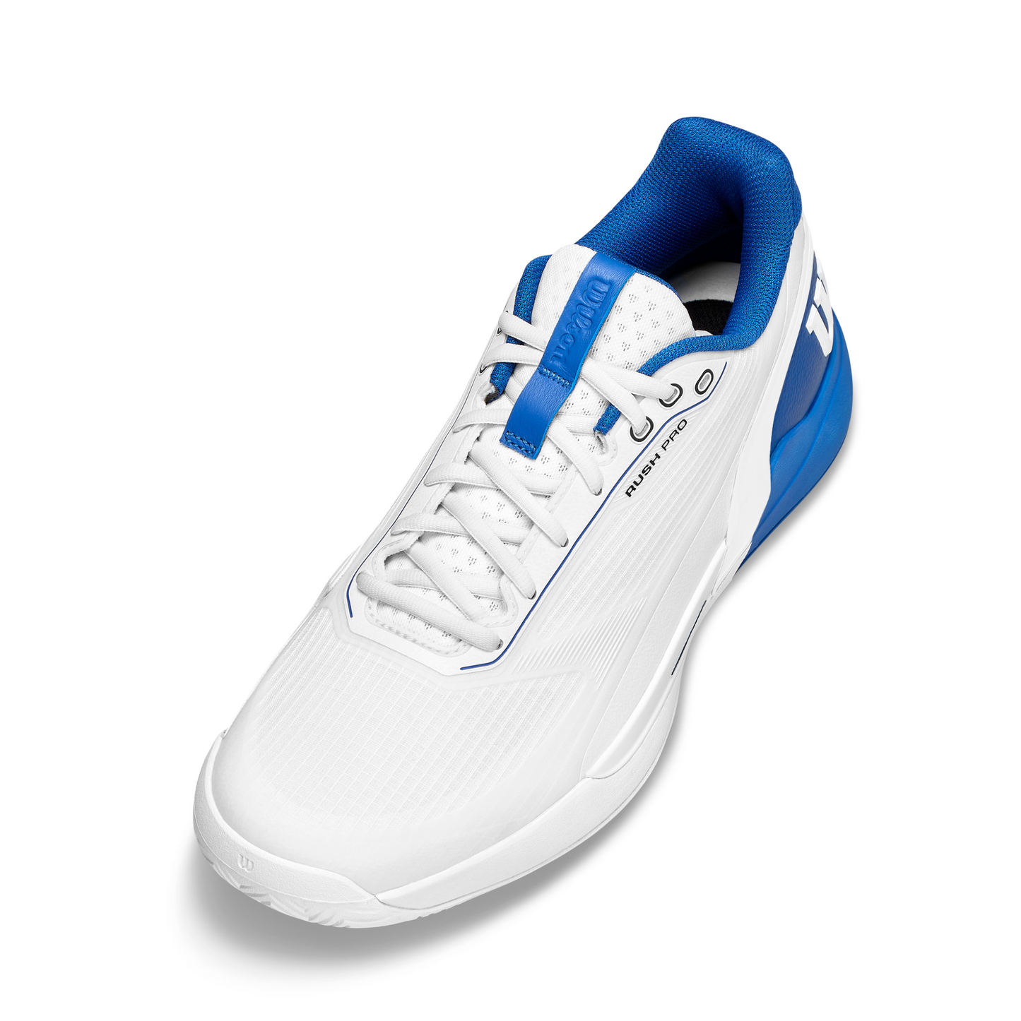 Rush Pro 5 - White/ Deja Vu Blue/ Safety Yellow