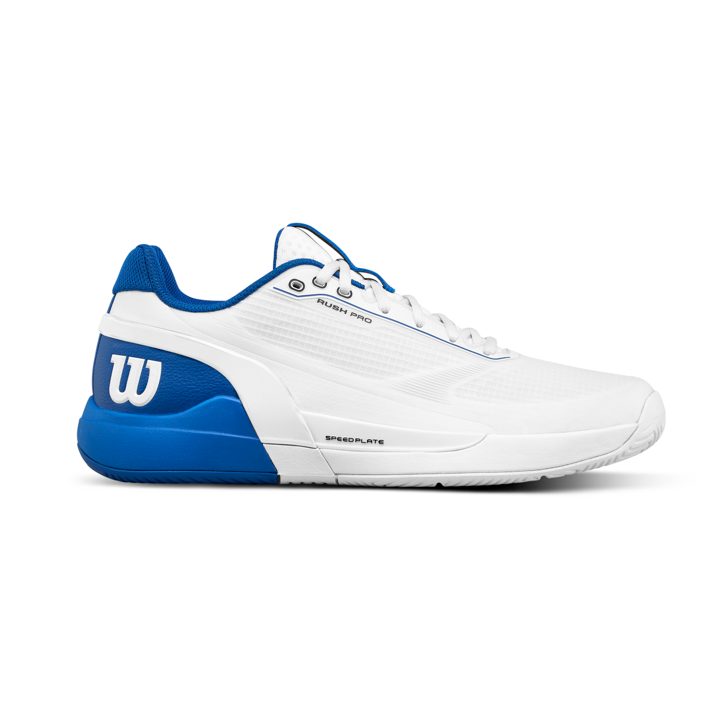 Rush Pro 5 - White/ Deja Vu Blue/ Safety Yellow