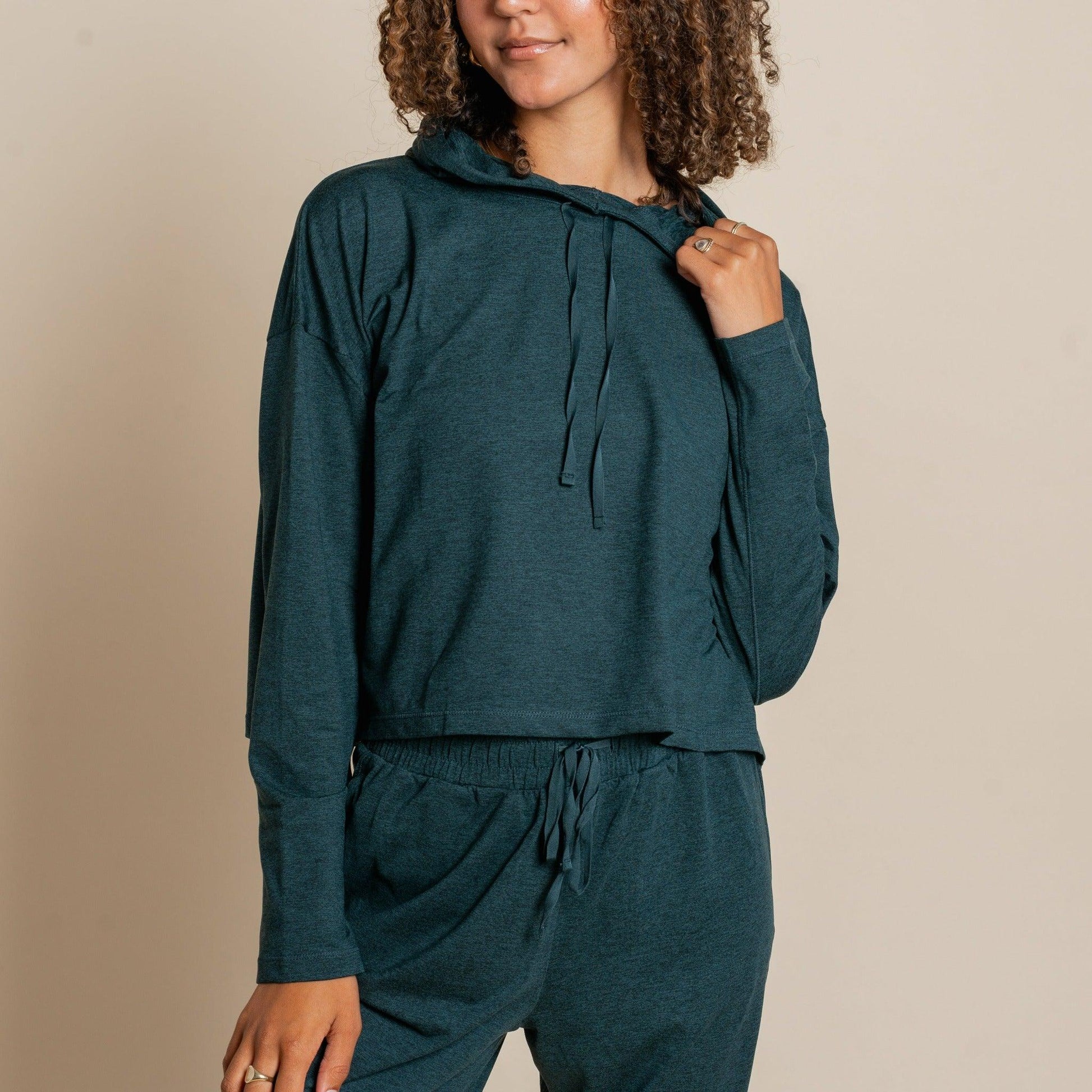 Girlfriend Collective_Reset Hoodie - Moss