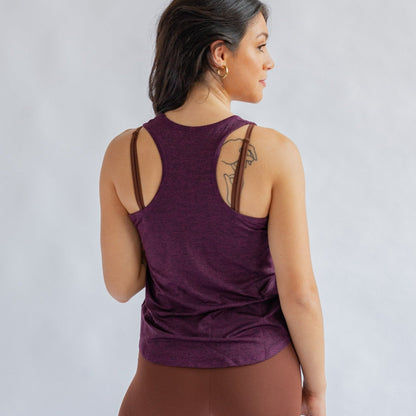 Girlfriend Collective_Reset Relaxed Tank - Plum