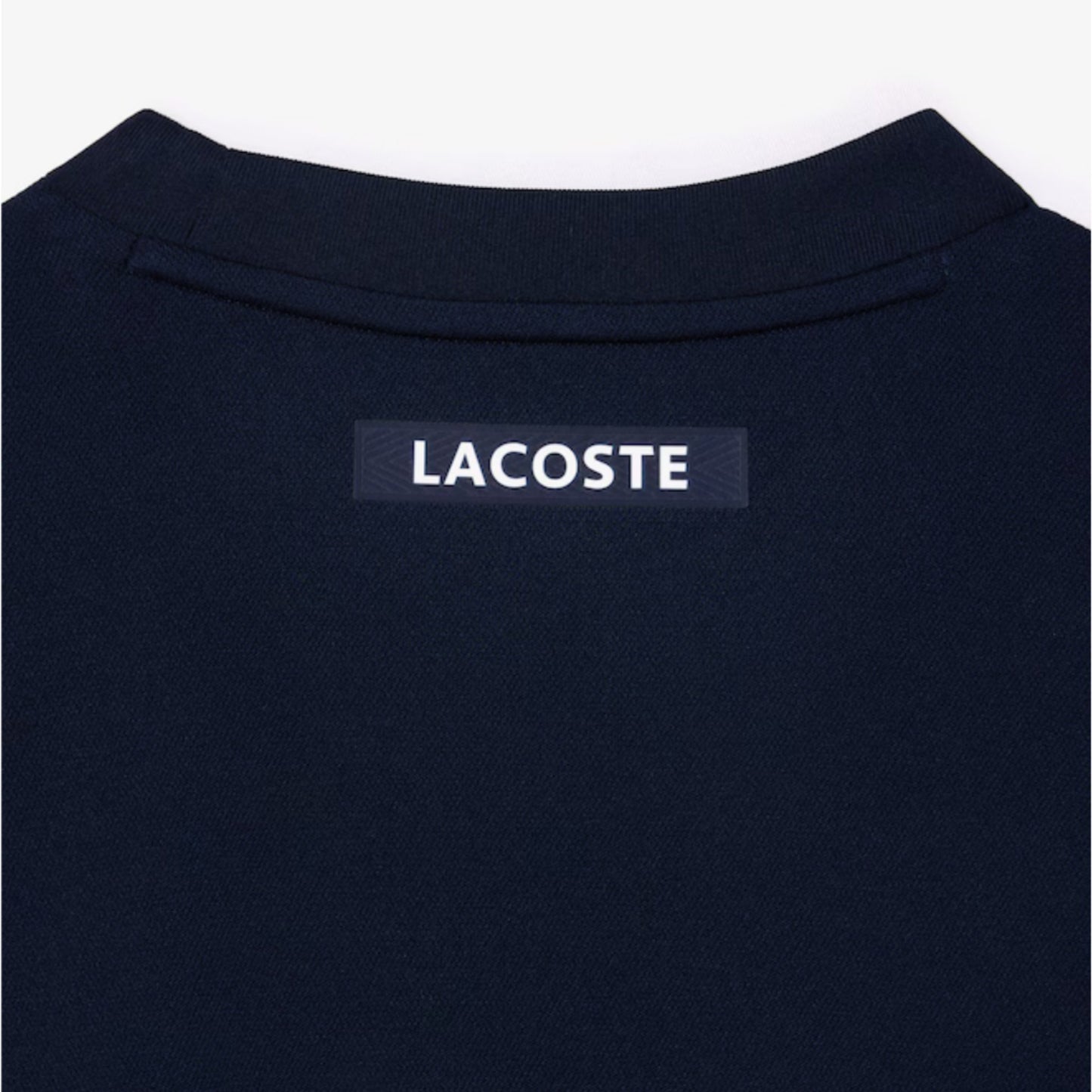 Lacoste_T-shirt Ténica Piqué Ultra - Dry - Azul marinho