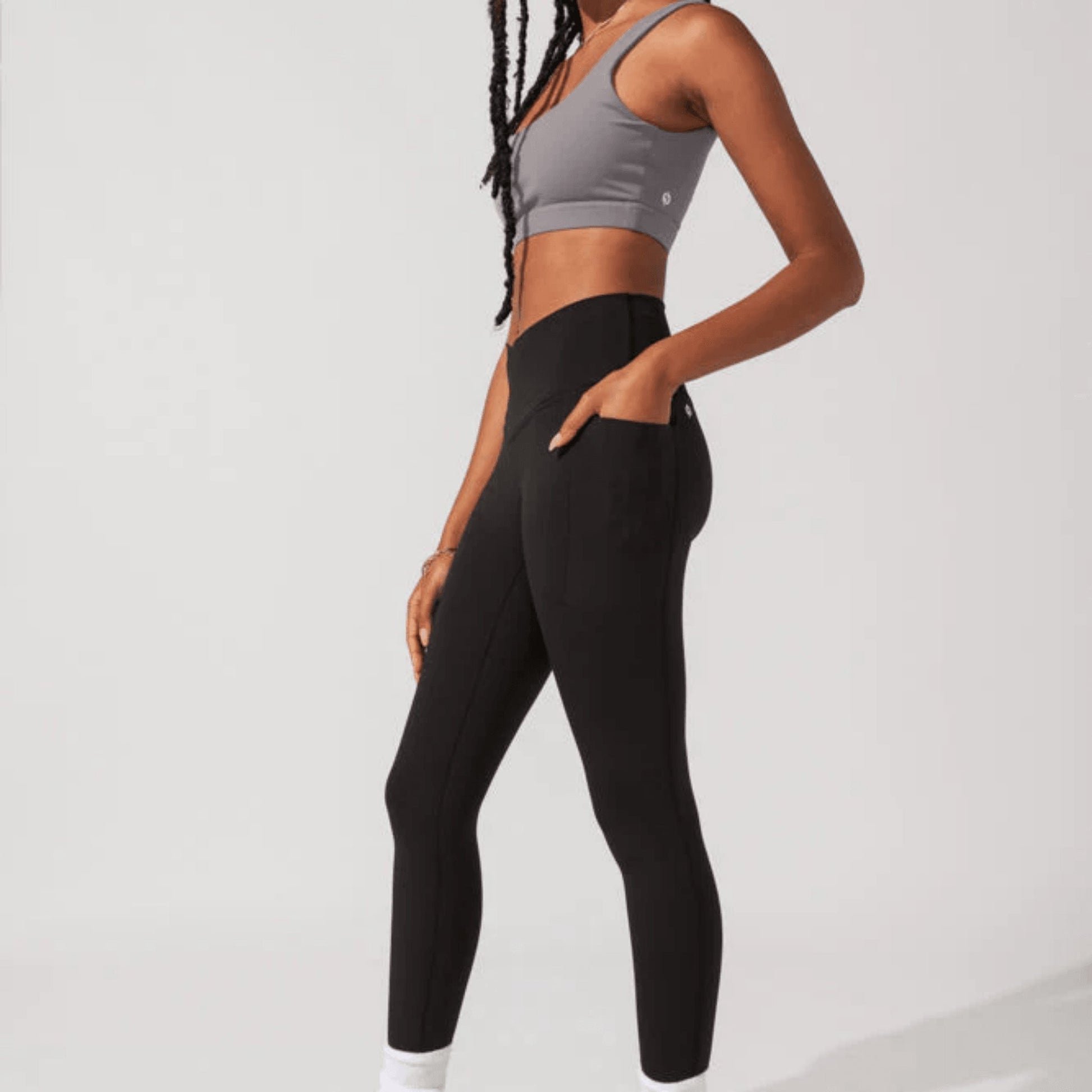 Popflex_Crisscross Hourglass Legging - Black