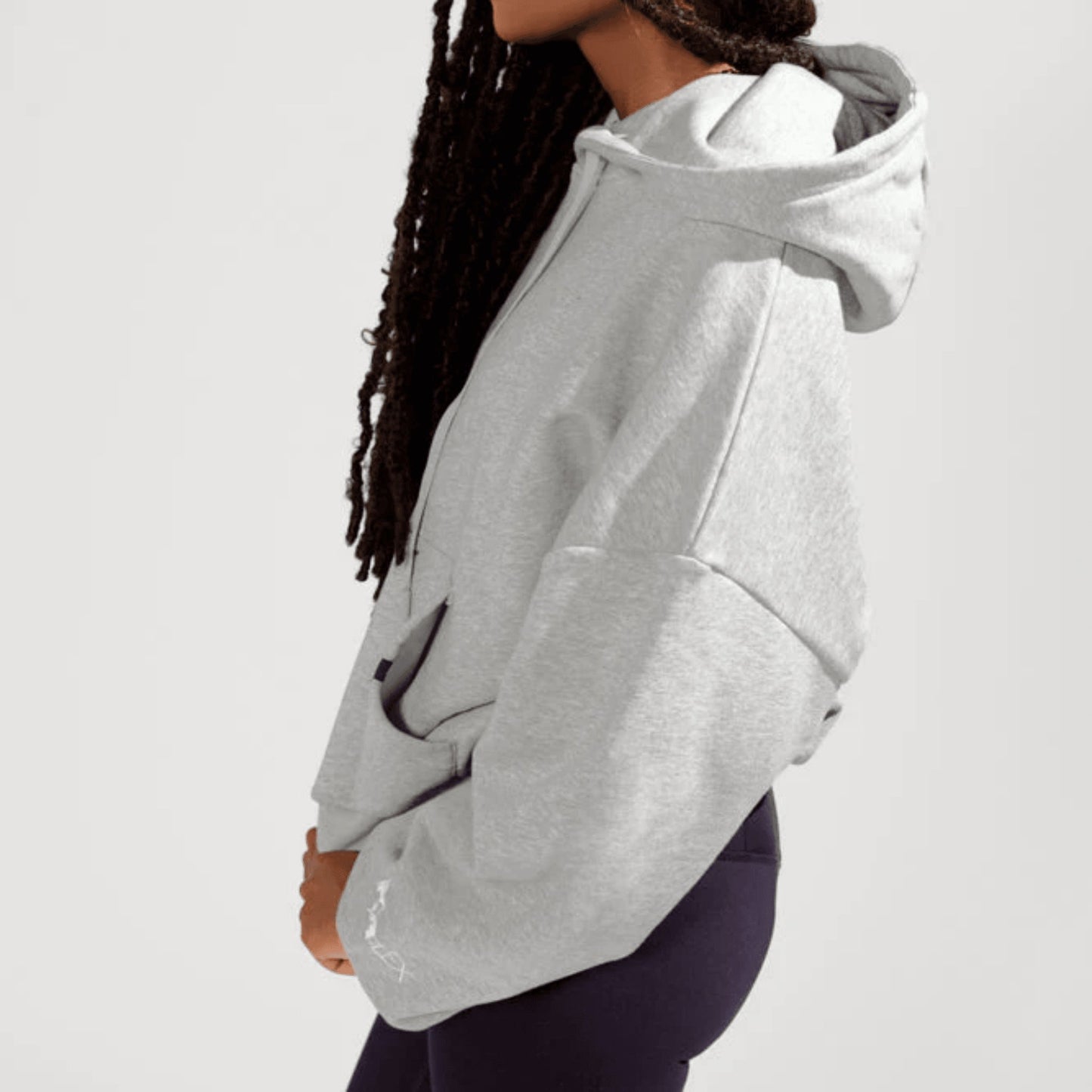 Popflex_Pullover Cloud Hoodie - Heather Grey