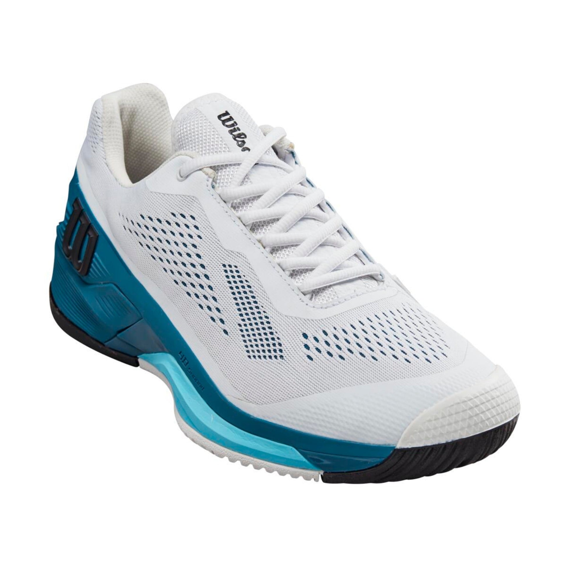 Wilson_Rush Pro 4.0 - White/Blue Coral