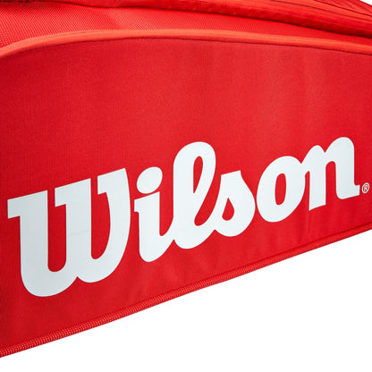 Wilson_Super Tour 9 - pack Red Racquet Bag