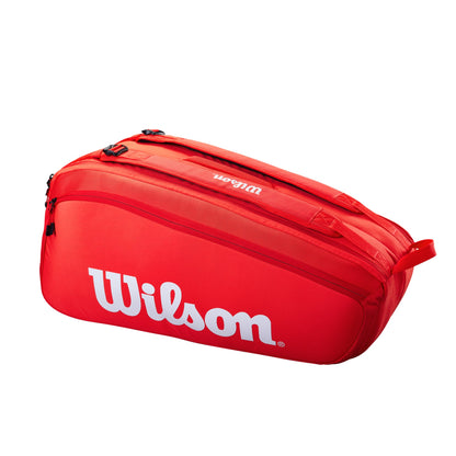 Wilson_Super Tour 9 - pack Red Racquet Bag