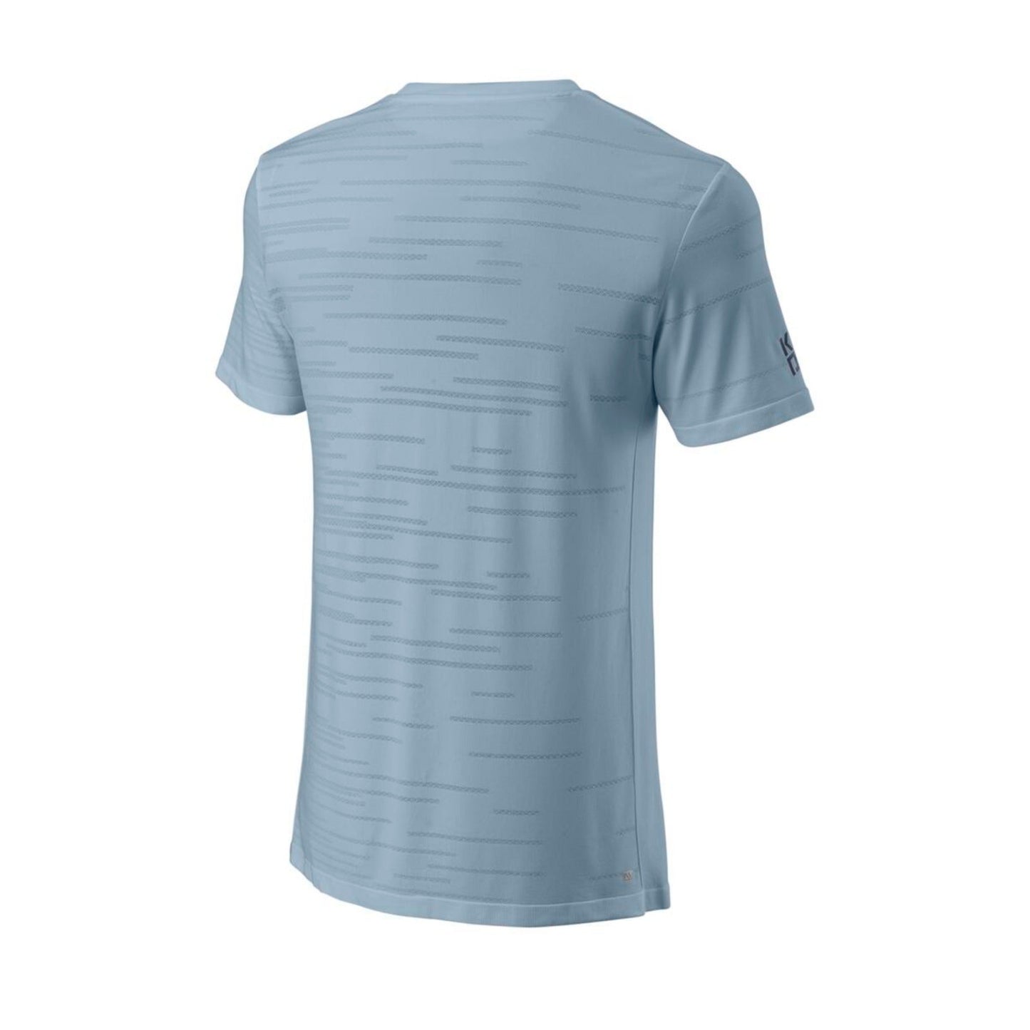 Wilson_T-Shirt Kaos Rapide SMLS Crew II - Blue Fog